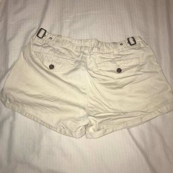 Cream Shorts - Picture 2 of 4
